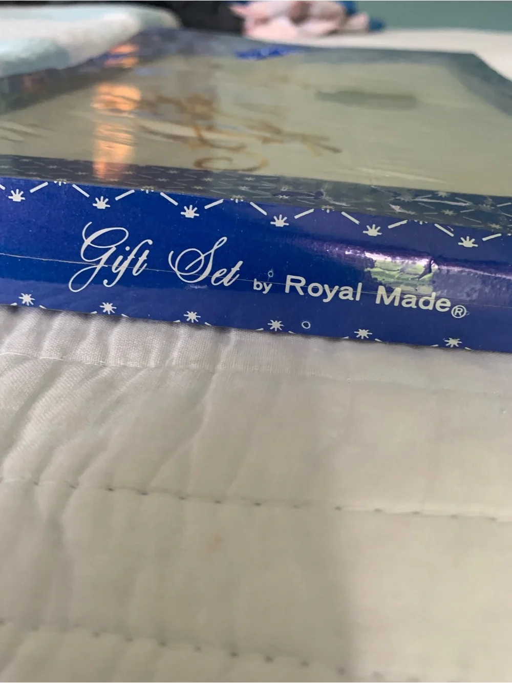 Vintage His and Hers pillow cases in original box